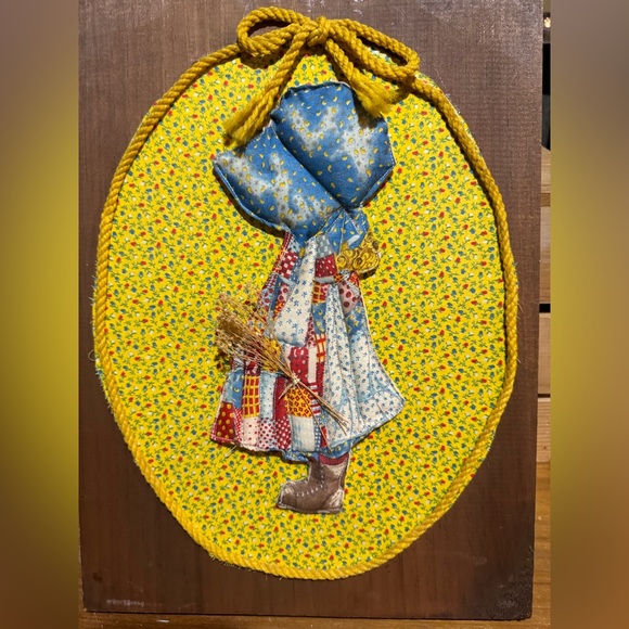 Vintage Holly Hobby hanging picture. - Picture 2 of 4
